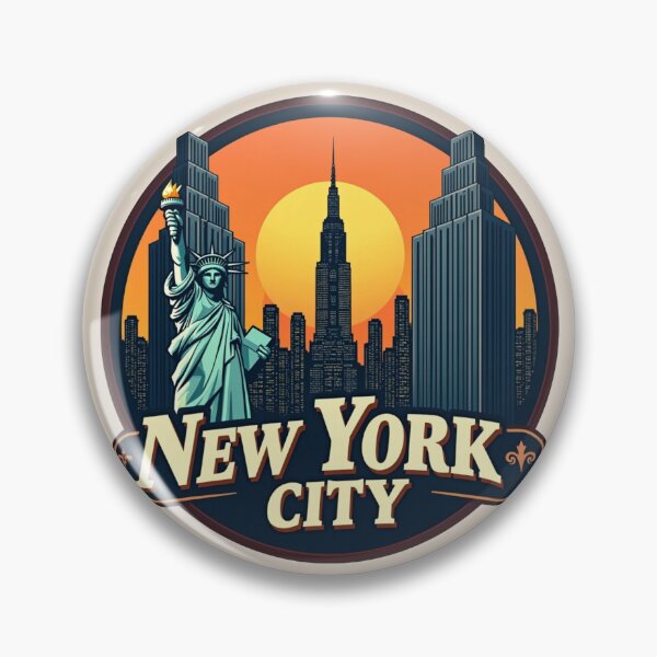Item preview, Vintage New York City Skyline designed and sold by REBELIUM.
