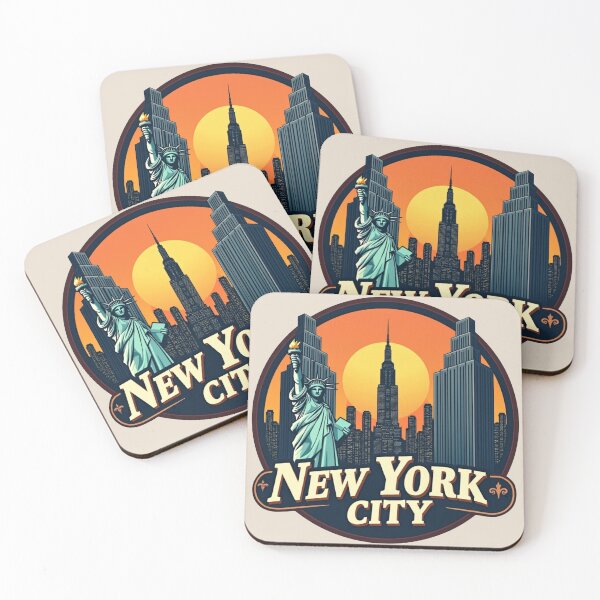 Item preview, Vintage New York City Skyline designed and sold by REBELIUM.