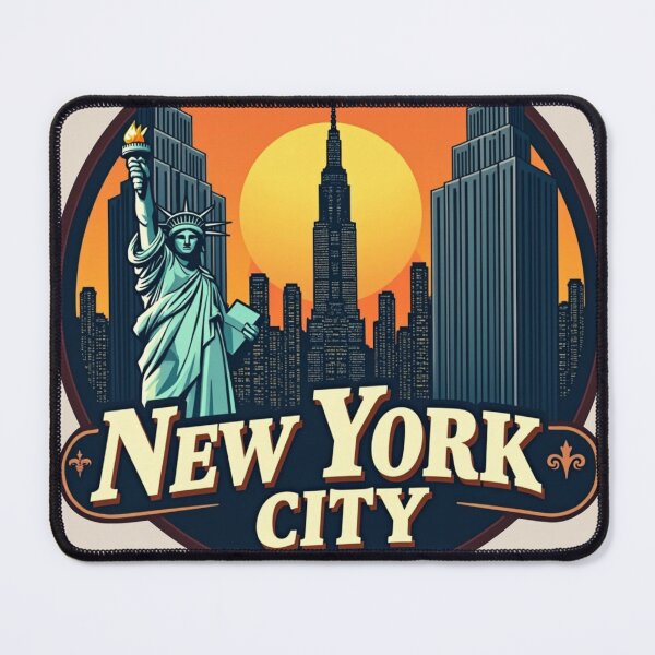 Item preview, Vintage New York City Skyline designed and sold by REBELIUM.