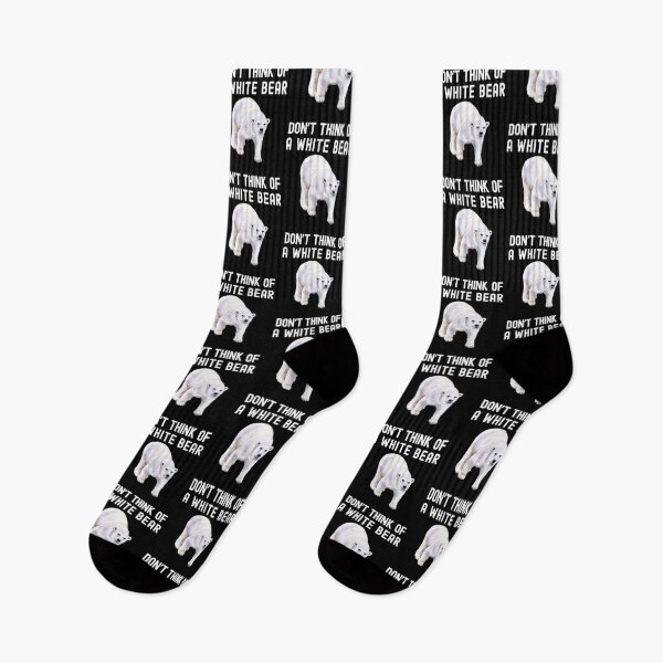 Item preview, Don't Think Of A White Bear | Funny Psychology | Cognitive Psychology | Ironic Rebound | Social Psychology | White Bear Dilemma | Experimental Psychology | Ironic Process Theory designed and sold by jadedscientist.