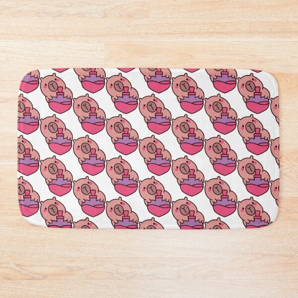 Item preview, Capybara Love Potion: Kawaii Capybara Design with Heart Flask designed and sold by Polarisofficial.
