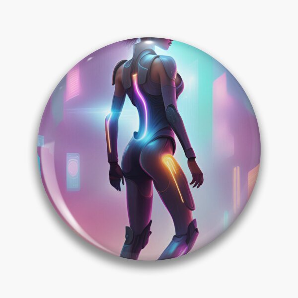 Item preview, Cyberpunk woman designed and sold by Ricewantstea.