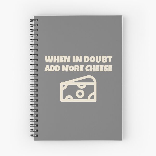 Item preview, When In Doubt Add More Cheese Toddler Child Kid Funny Playful Baby designed and sold by Lucky Dog Merch.