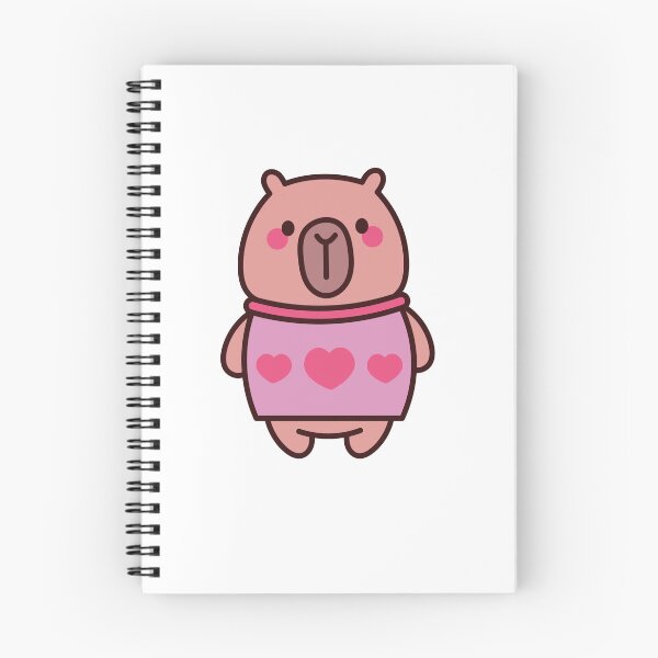Item preview, Loving Capybara: Kawaii Capybara Design with Heart Sweater designed and sold by Polarisofficial.