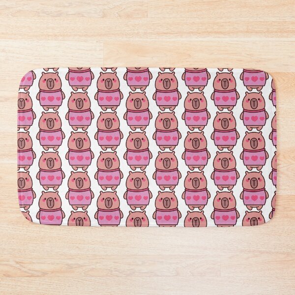 Item preview, Loving Capybara: Kawaii Capybara Design with Heart Sweater designed and sold by Polarisofficial.
