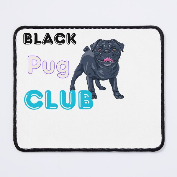 Item preview, Black Pug Club designed and sold by PugaliciousArt.