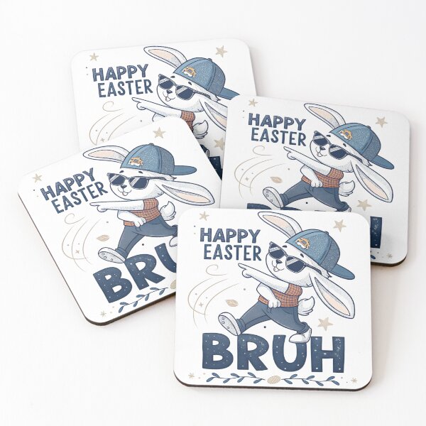 Item preview, happy easter bruh cool bunny designed and sold by GogoGrove.