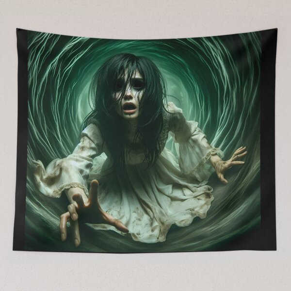 Item preview, The Wailing Descent – Banshee Emerging from the Void designed and sold by GothicRubette.