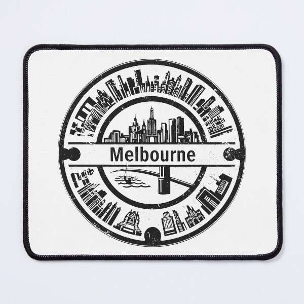 Item preview, Melbourne: Round Manhole Cover designed and sold by GraffitiLab.
