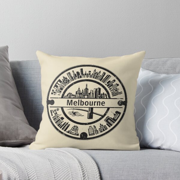 Item preview, Melbourne: Round Manhole Cover designed and sold by GraffitiLab.