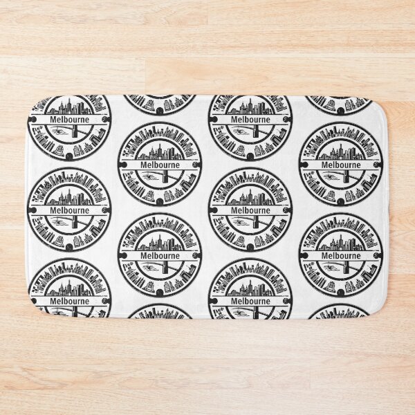 Item preview, Melbourne: Round Manhole Cover designed and sold by GraffitiLab.