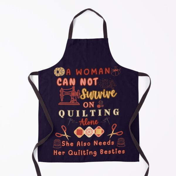 Item preview, A Woman Cannot Survive On Quilting Alone - Quilting Woman designed and sold by Wiss2Arts.
