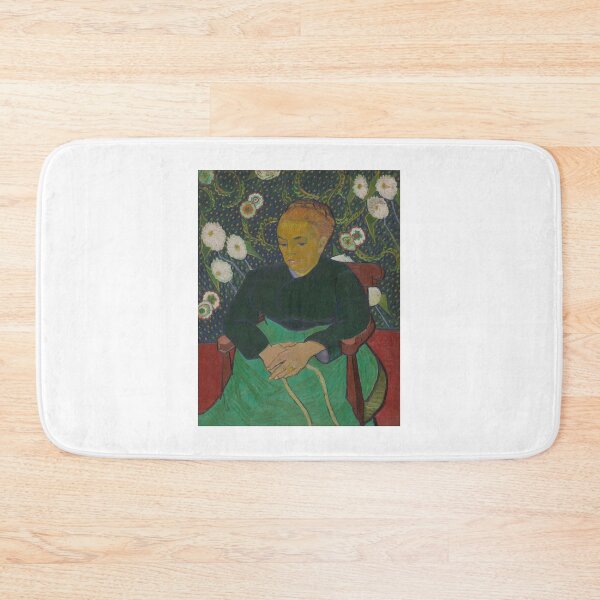 Item preview, Madame Roulin Rocking the Cradle (La berceuse) - Vincent van Gogh  designed and sold by Mapsart-.