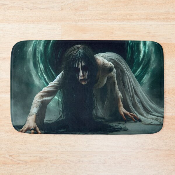 Item preview,  The Wailing Descent – Banshee Emerging from a green portal designed and sold by GothicRubette.