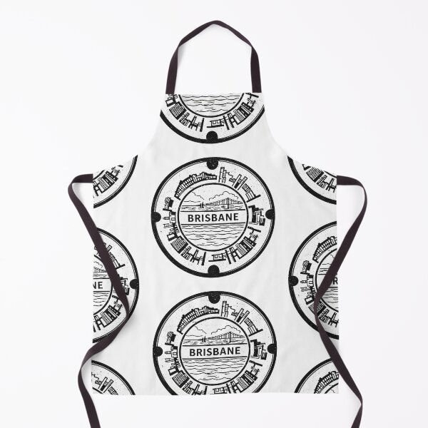 Item preview, Brisbane: Round Manhole Cover designed and sold by GraffitiLab.