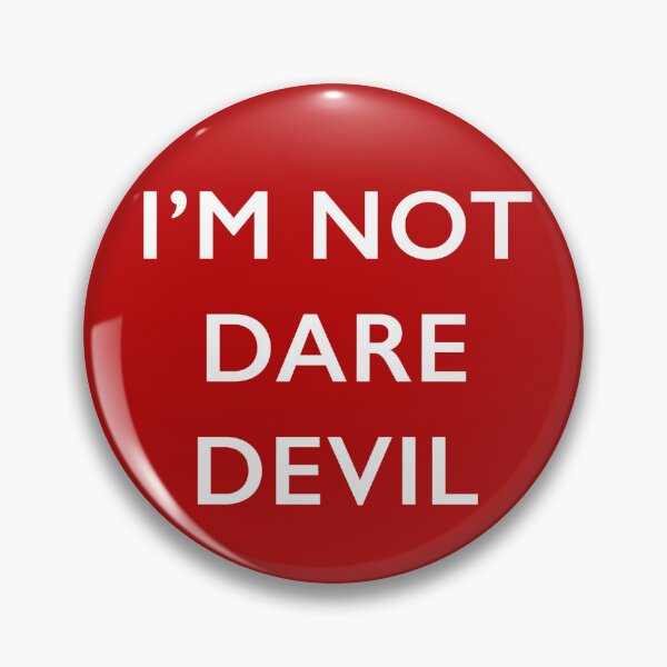 Item preview, I'm not daredevil designed and sold by FussyTortoise.