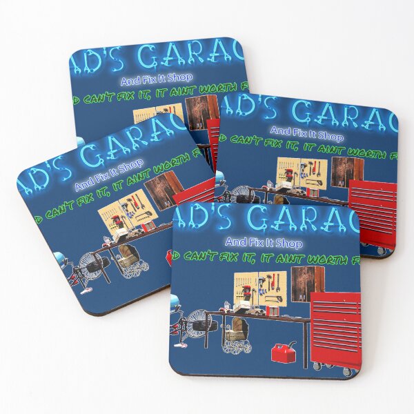 Item preview, Dad's Garage designed and sold by D Young Art.