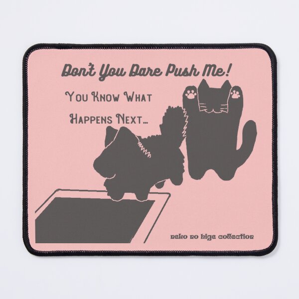 Item preview, Neko no Hige Collection. Don’t Push!!: Monochrome designed and sold by nanaronnicoron.
