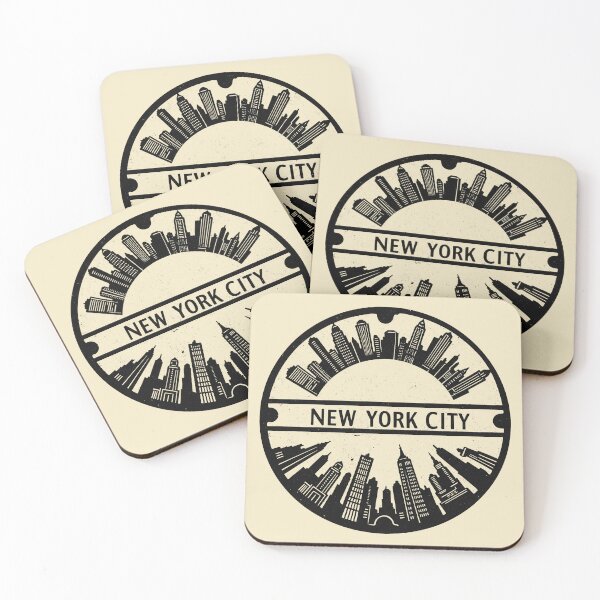 Item preview, New York: Round manhole cover designed and sold by GraffitiLab.