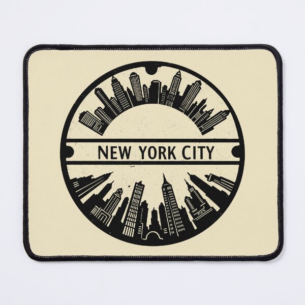 Item preview, New York: Round manhole cover designed and sold by GraffitiLab.