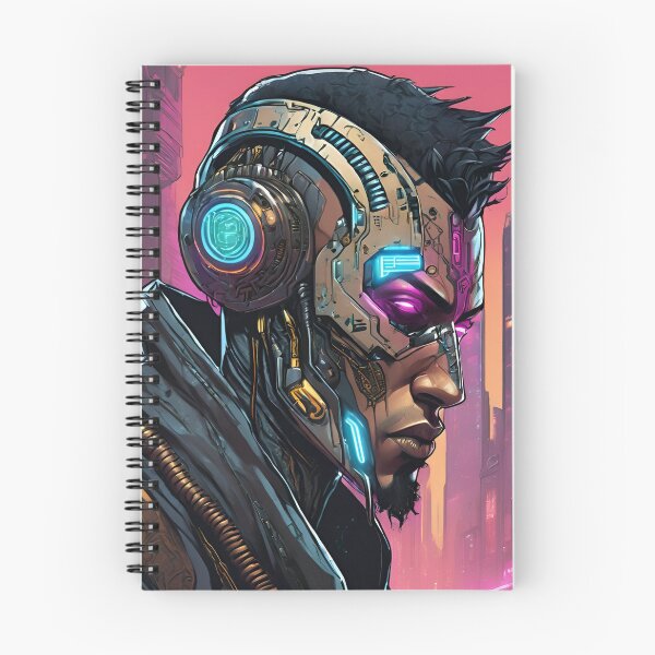Item preview, Cyberpunk man designed and sold by Ricewantstea.