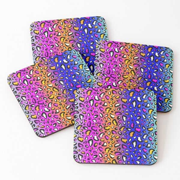 Item preview, Colorful Leopard Print Aesthetic designed and sold by ChainsArt.