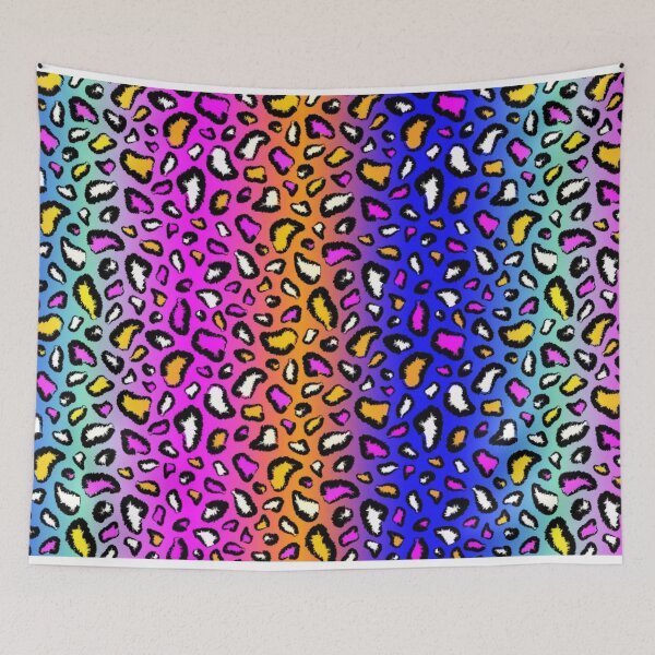 Item preview, Colorful Leopard Print Aesthetic designed and sold by ChainsArt.