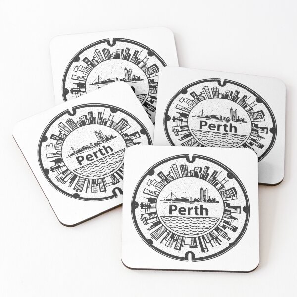 Item preview, Perth - Australia: Round manhole cover designed and sold by GraffitiLab.