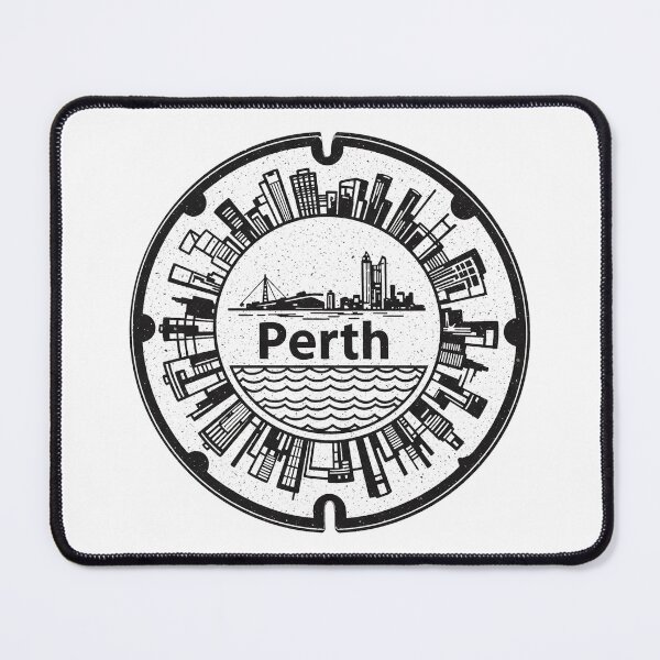 Item preview, Perth - Australia: Round manhole cover designed and sold by GraffitiLab.