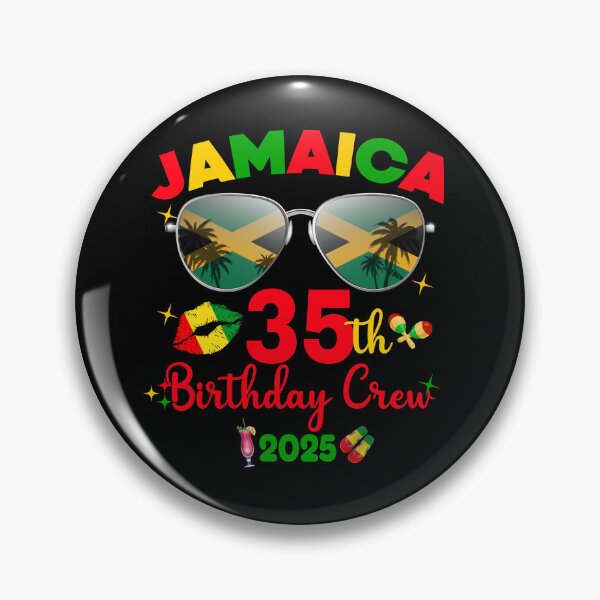 Item preview, Jamaica Trip 35th Birthday Crew 2025 designed and sold by doodIllustrate.