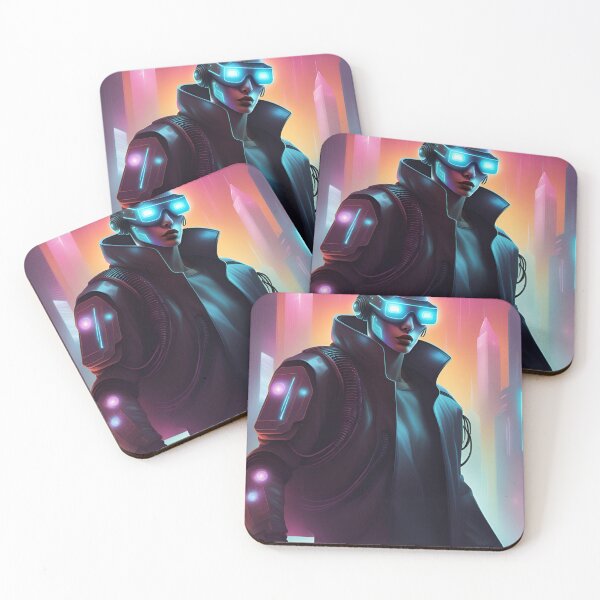 Item preview, Cyberpunk man designed and sold by Ricewantstea.