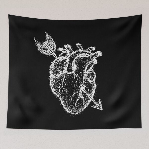Item preview, Human Heart pierced by Arrow  designed and sold by Anna_leni.