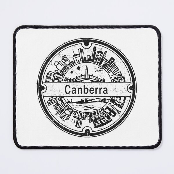 Item preview, Canberra - Australia: Round manhole cover designed and sold by GraffitiLab.