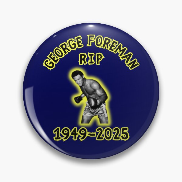 Item preview, George Foreman RIP designed and sold by WoodburyLake.
