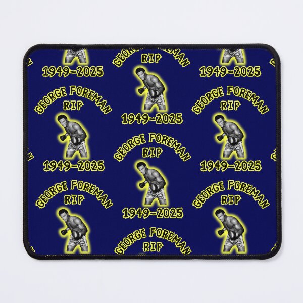 Item preview, George Foreman RIP designed and sold by WoodburyLake.