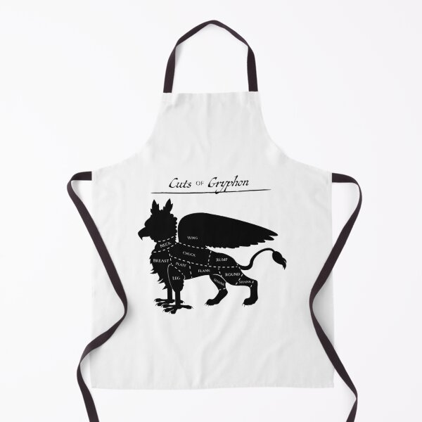Item preview, Cuts of a Gryphon Butcher's Chart designed and sold by Amoshi Art & Design.