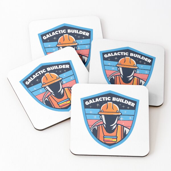 Item preview, Galactic Builder Badge designed and sold by GalacticLabs.