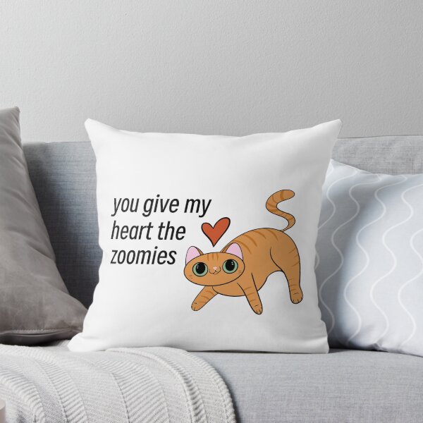 Item preview, You Give My Heart the Zoomies (Orange Tabby) designed and sold by makell-creates.