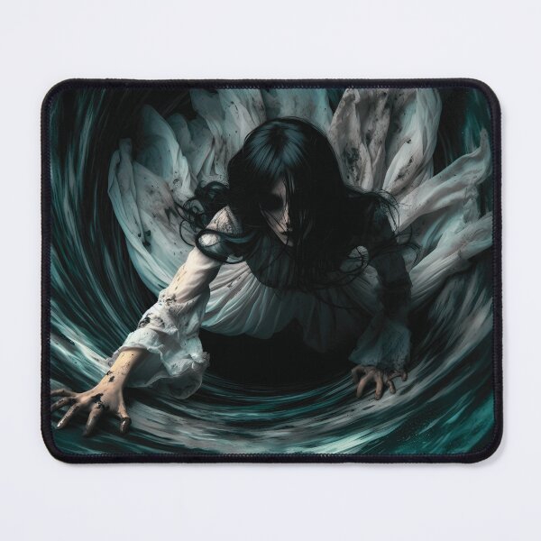 Item preview, The Wailing Descent – Banshee Emerging from a portal designed and sold by GothicRubette.
