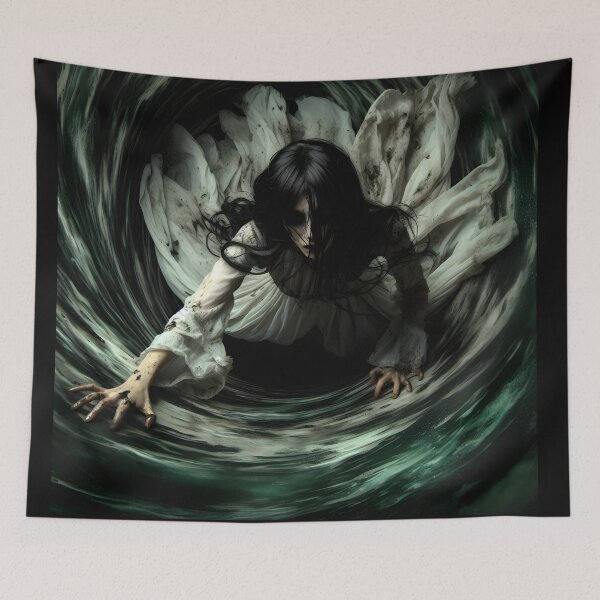 Item preview,  The Wailing Descent – Banshee Emerging from a portal designed and sold by GothicRubette.