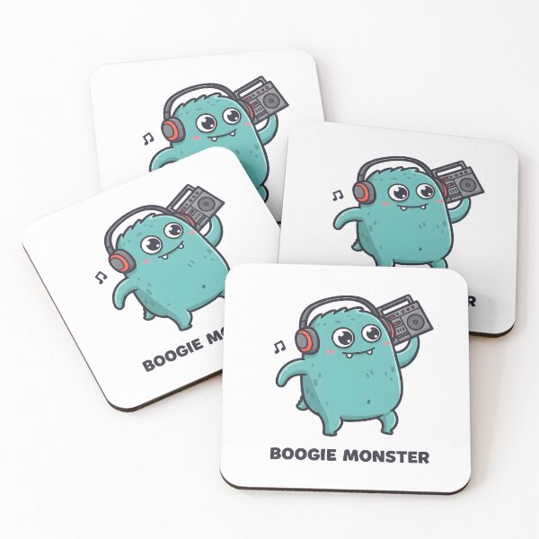 Item preview, Boogie Monster | Cute Dancing Creature with Headphones designed and sold by SeGoArtDesign.