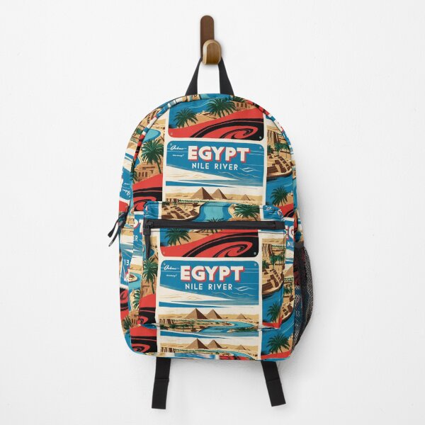 Item preview, Nile River Egypt Vintage Travel Tourism designed and sold by TravelersGems.