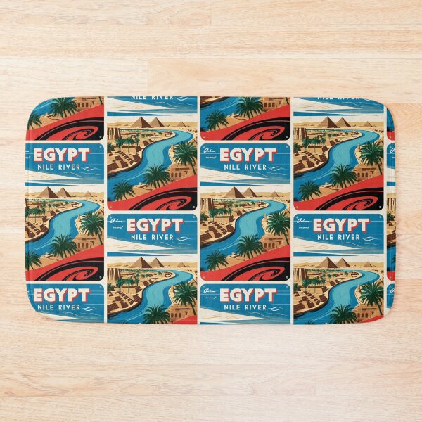Item preview, Nile River Egypt Vintage Travel Tourism designed and sold by TravelersGems.