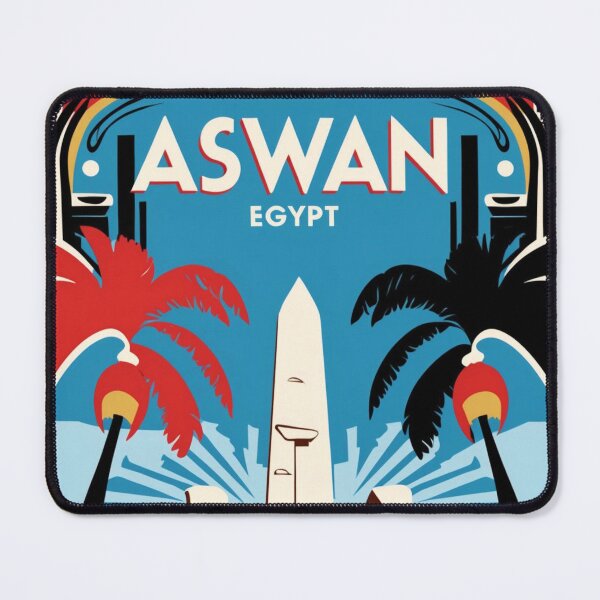 Item preview, Aswan Egypt Vintage Travel Tourism designed and sold by TravelersGems.