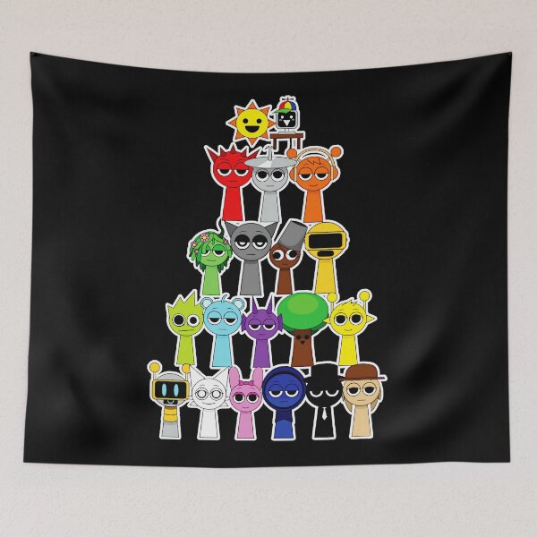 Item preview, All Sprunki Beats Family Make Tree  designed and sold by TreArtiveMinde.