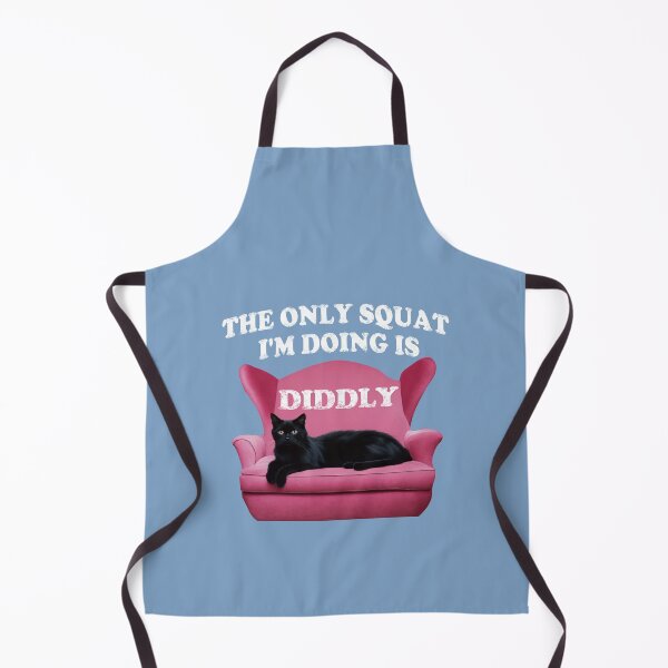 Item preview, The Only Squat I'm Doing Is Diddly Squat. Cat. designed and sold by EunsooLee.