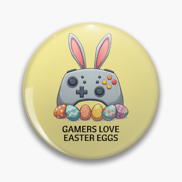 Artikelvorschau, Gamer lieben Easter Eggs! entworfen und verkauft von EstelleStar.