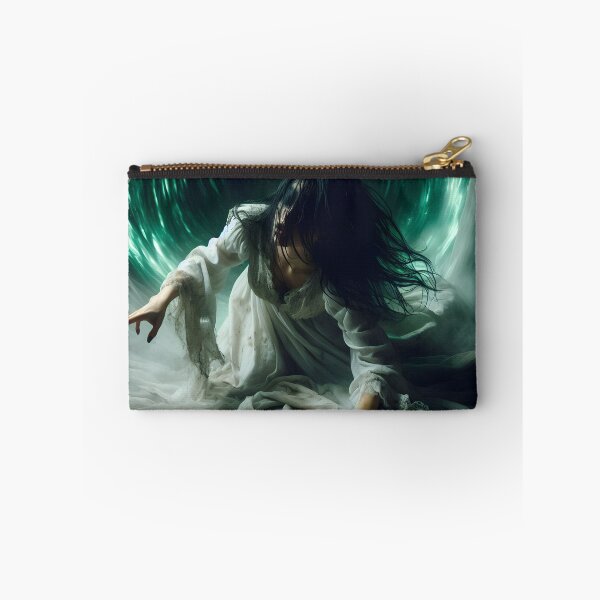 Item preview, The Wailing Descent – Banshee Emerging from a green portal designed and sold by GothicRubette.