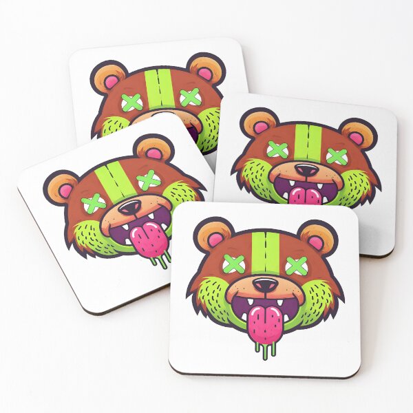 Item preview, Vibrant Bear Face designed and sold by GalacticLabs.
