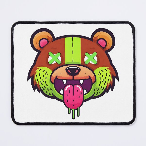 Item preview, Vibrant Bear Face designed and sold by GalacticLabs.